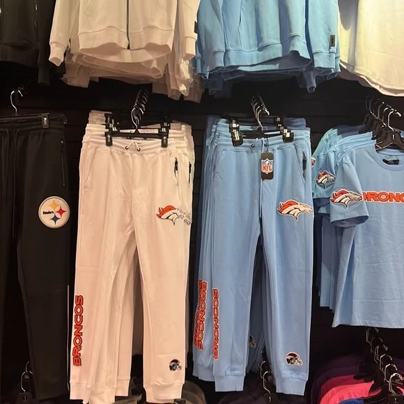 Pro Standard Licensed Denver Broncos Blue Joggers